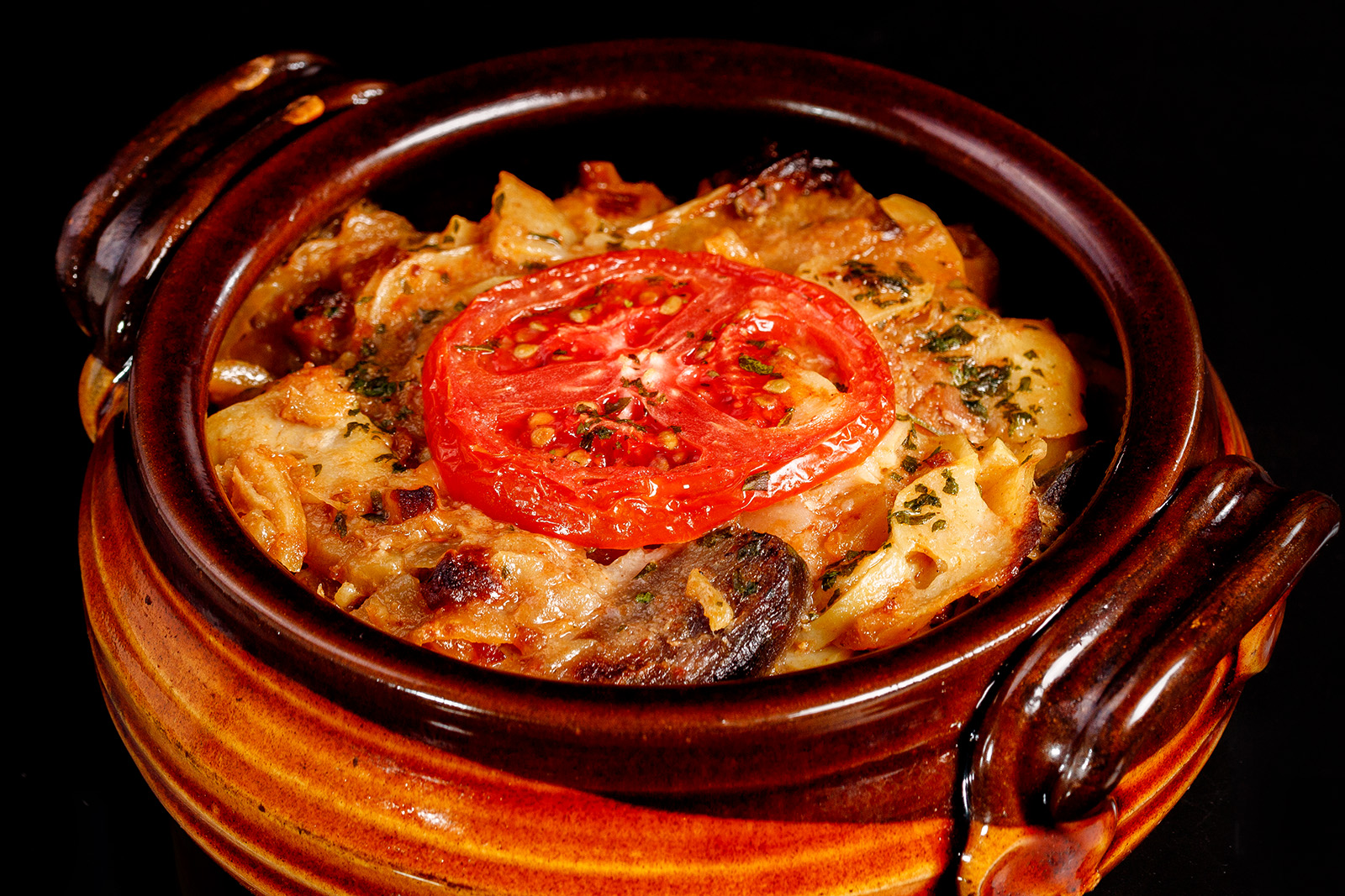 Libamelles bajor rakott burgonya