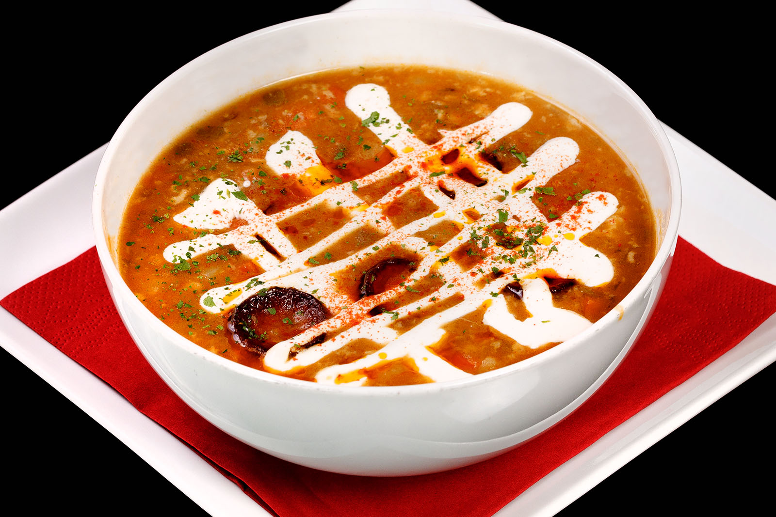 Pirított fokhagymakrémleves