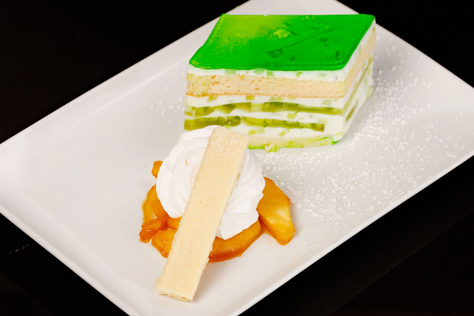 Kávés pannacotta csokoládé öntettel