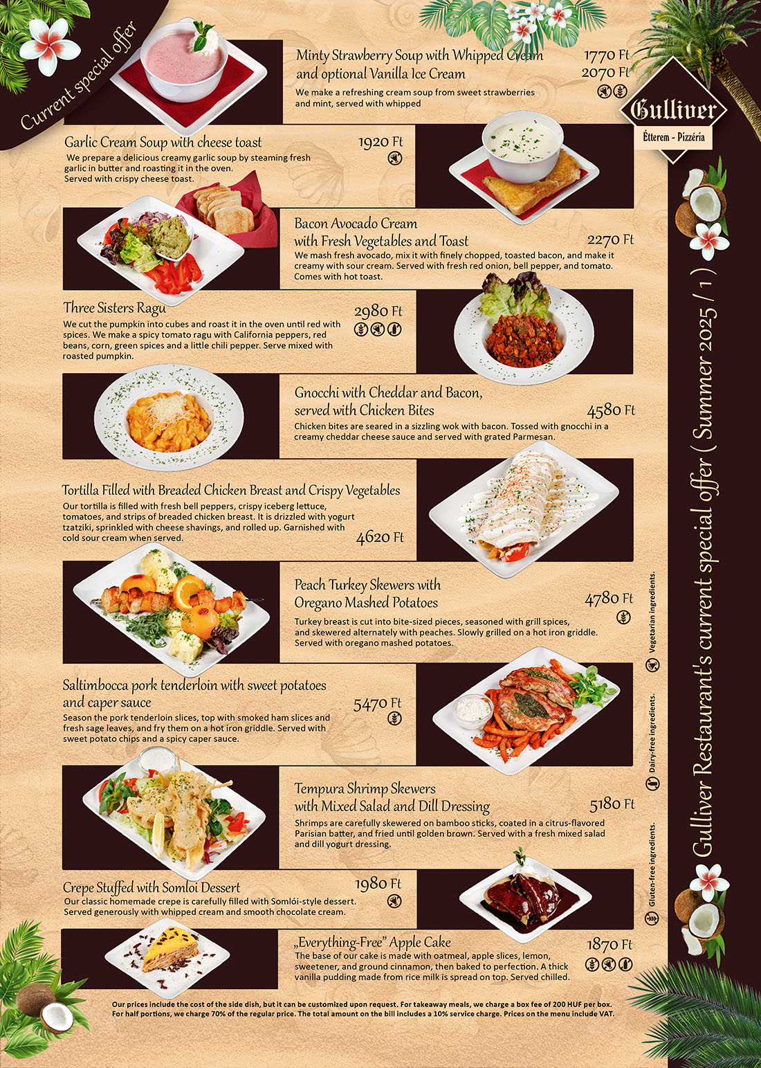 Check out our Seasonal offers