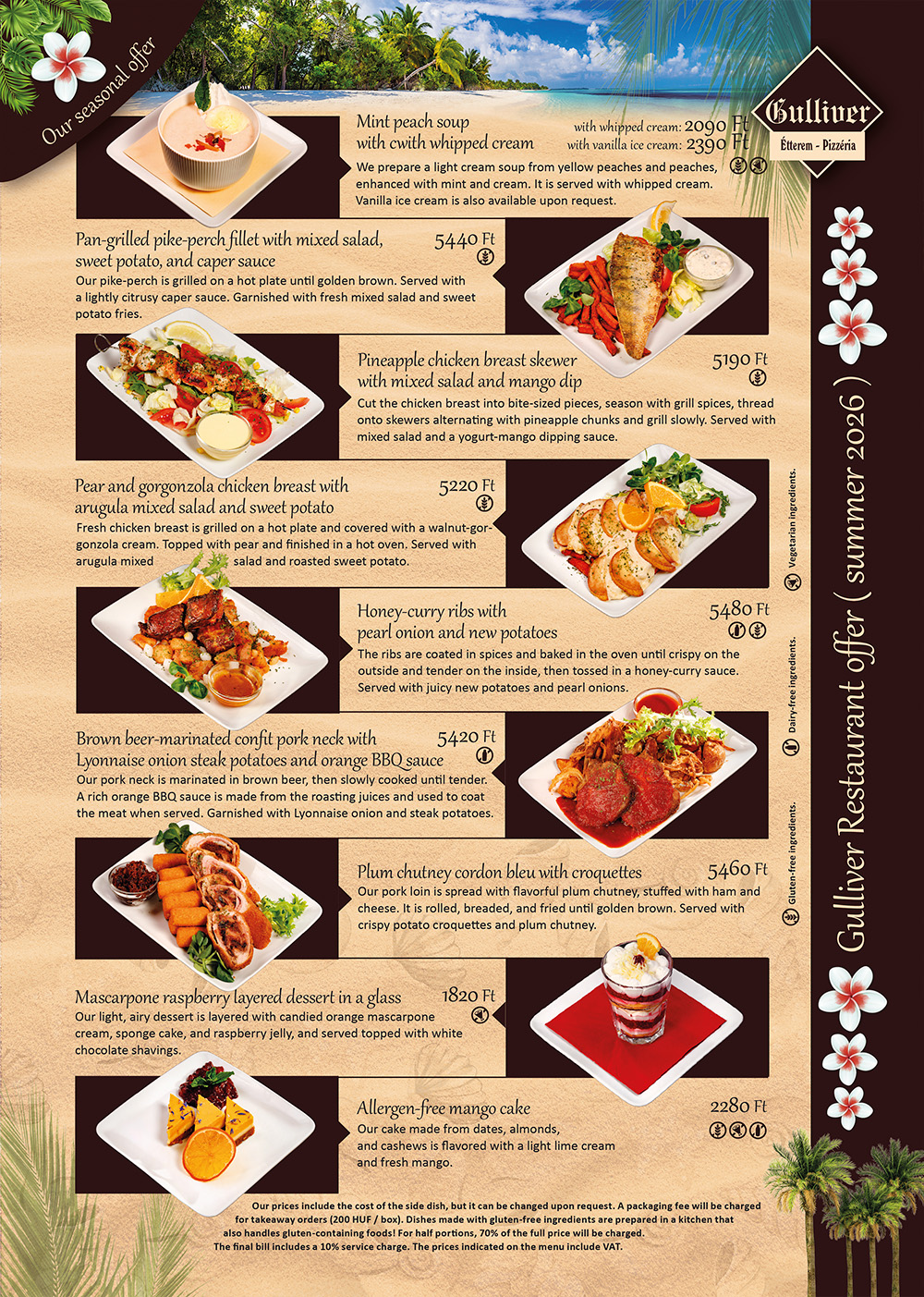 Check out our Seasonal offers